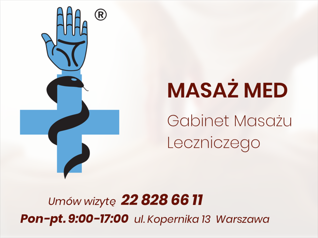 Gabinet masażu – Warszawa